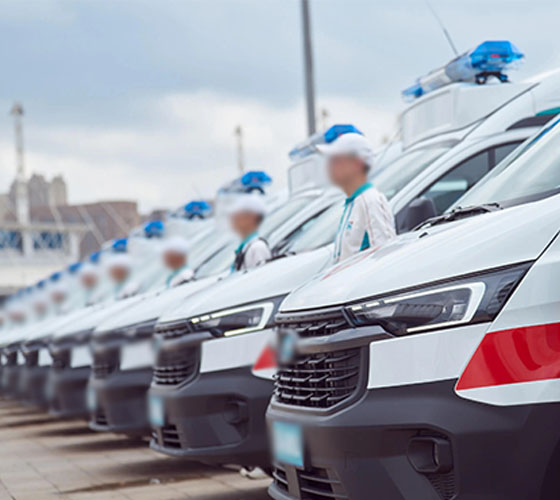 建平县服务车队展示